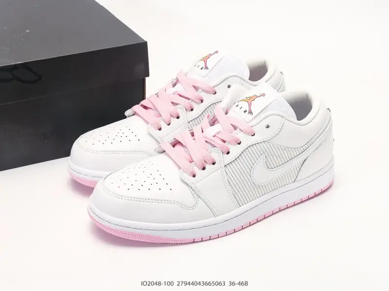 Air Jordan Skateboardschuhe Vielseitig Klassisch Niedrig IO2048-100 #27944043665063